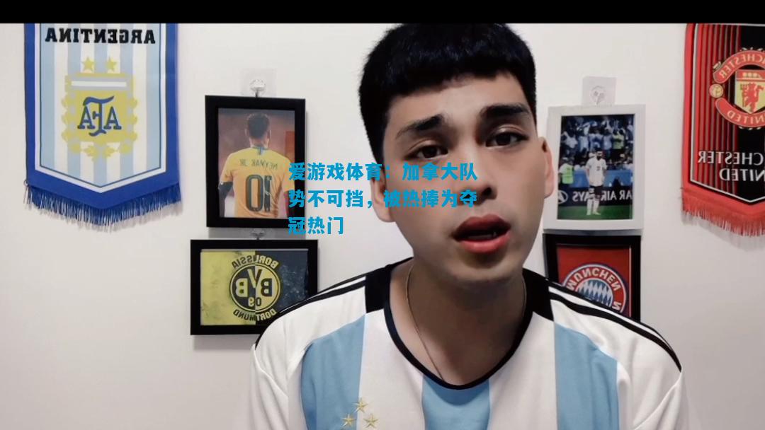 爱游戏体育：加拿大队势不可挡，被热捧为夺冠热门